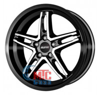 Alutec Poison Cup diamond black front polished R18 W8 PCD5x114.3 ET40 DIA70.1