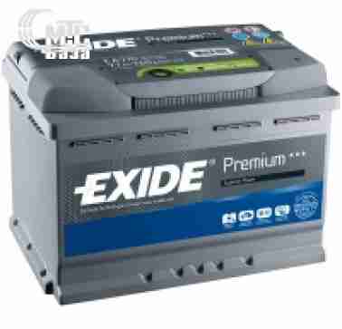 Аккумуляторы Аккумулятор Exide Premium 6CT-72 R [EA722] EN720 А 278х175х175мм