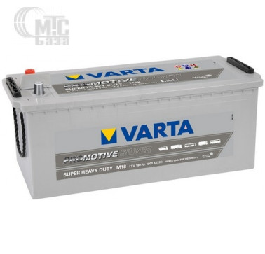 Аккумулятор на грузовик Varta Promotive Silver [680108100] 6СТ-180 Ач L EN1000 А 513x223x223мм