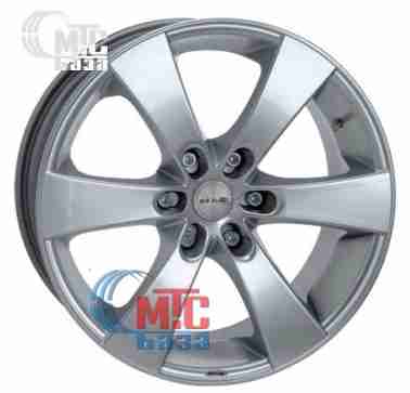 Диски Mak Quark 6 silver R17 W7.5 PCD6x139.7 ET30 DIA67.1