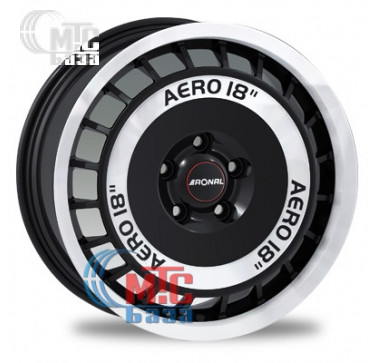 Ronal R50 7,5x16 5x100 ET38 DIA68 (black machined face)