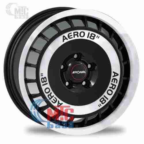 Ronal R50 7,5x16 5x100 ET38 DIA68 (black machined face)