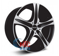Ronal R55 9,5x20 5x112 ET30 DIA66,6 (matt black machined face)
