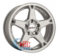 Disla Rapide silver R16 W7 PCD5x108 ET38 DIA67.1