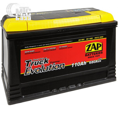Аккумулятор на грузовик ZAP Truck Evolution [690 14] 6СТ-190 Ач L EN1100 А 513x224x222мм