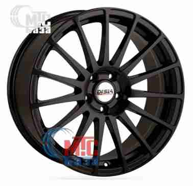 Диски Disla Turismo black R18 W8 PCD5x120 ET42 DIA72.6