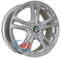 TRW Z616 silver R16 W6.5 PCD5x100 ET42 DIA57.1