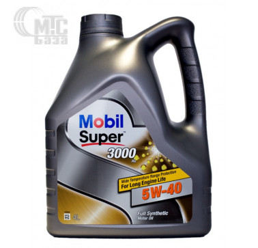 Моторное масло MOBIL Super 3000 X1 5W-40 1L