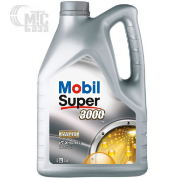 Моторное масло MOBIL Super 3000 X1 5W-40 5L