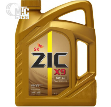 Моторное масло ZIC X9 5W-40 4L