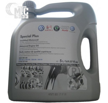 Моторное масло VAG Special Plus 5W-40 5L