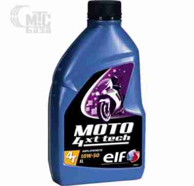 Масла Моторное масло ELF Moto 4 XT Tech 10W-50 1L