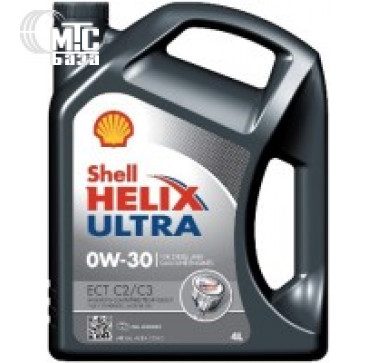 Моторное масло Shell Helix Ultra ECT C2/C3 0W-30 4L