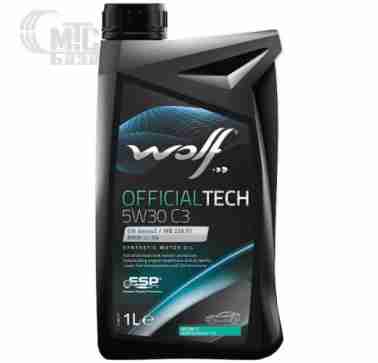 Масла Моторное масло WOLF Officialtech 5W-30 C3 1L