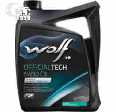 Масла Моторное масло WOLF Officialtech 5W-30 C3 4L