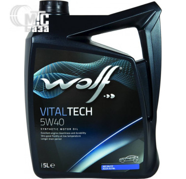 Моторное масло WOLF Vitaltech 5W-40 5L