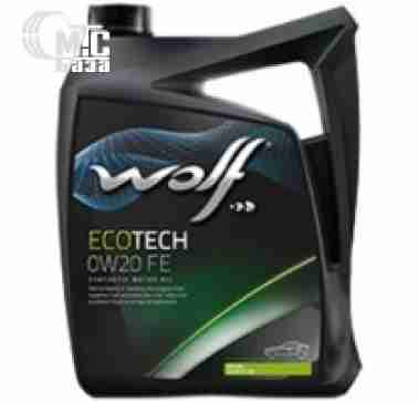 Масла Моторное масло WOLF Ecotech 0W-20 FE 4L