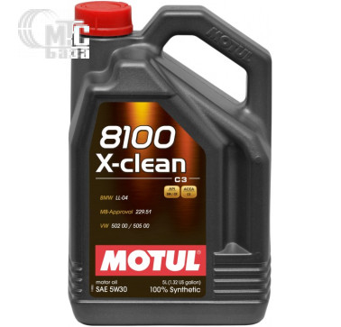 Моторное масло Motul 8100 X-clean 5W-30 5L