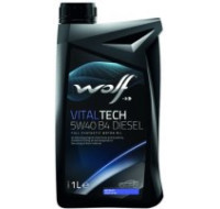 Масла Моторное масло WOLF Vitaltech 5W-40 B4 Diesel 1L Масла Моторное масло WOLF Vitaltech 5W-40 B4 Diesel 1L