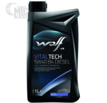 Моторное масло WOLF Vitaltech 5W-40 B4 Diesel 1L