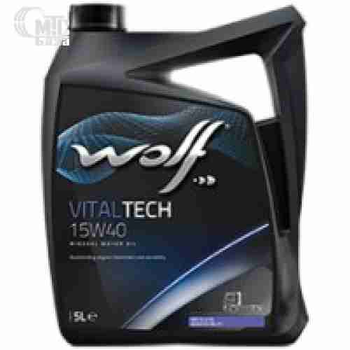 Моторное масло WOLF Vitaltech 15W-40 5L