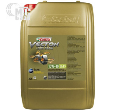 Моторное масло Castrol Vecton Long Drain 10W-40 E6/E9 20L