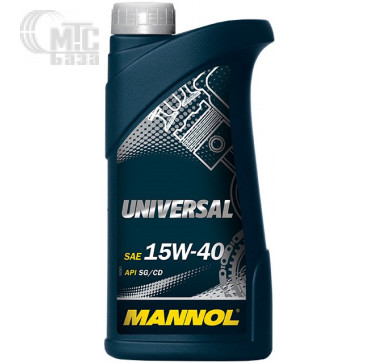 Моторное масло Mannol Universal 15W-40 1L