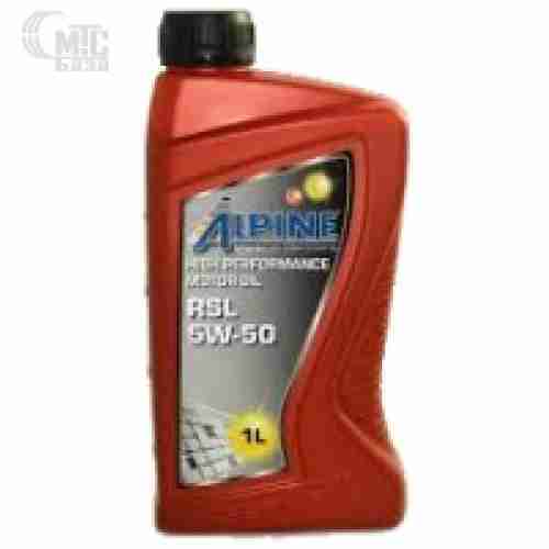 Моторное масло Alpine RSL 5W-50 1L