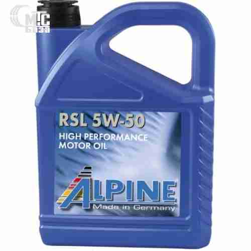 Моторное масло Alpine RSL 5W-50 4L