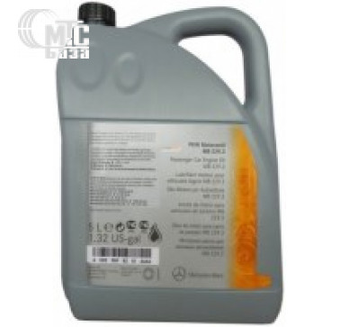 Моторное масло Mercedes-Benz PKW-Motoroil 5W-40 MB229.3 5L