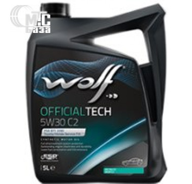 Моторное масло WOLF Officialtech 5W-30 C2 4L