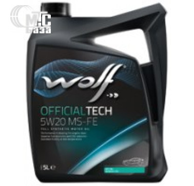 Моторное масло WOLF Officialtech 5W-20 MS-FE 5L