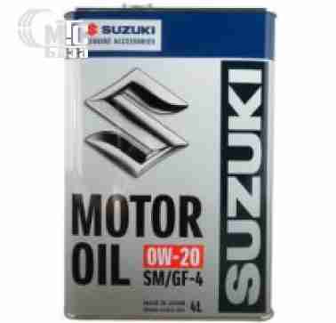 Масла Моторное масло Suzuki Motor Oil 0W-20 4L