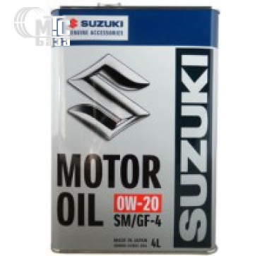 Моторное масло Suzuki Motor Oil 0W-20 4L