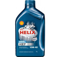 Масла Моторное масло Shell Helix HX7 Diesel 10W-40 1L Масла Моторное масло Shell Helix HX7 Diesel 10W-40 1L