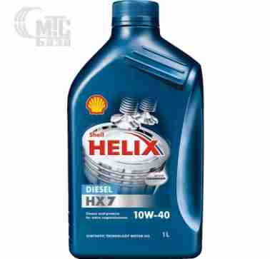 Масла Моторное масло Shell Helix HX7 Diesel 10W-40 1L