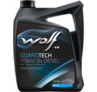 Масла Моторное масло WOLF Guardtech 10W-40 B4 Diesel 4L Масла Моторное масло WOLF Guardtech 10W-40 B4 Diesel 4L
